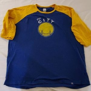 Golden state warriors 3/4 sleeve T shirt